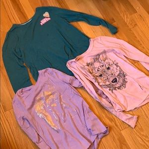 Three longsleeve super comfy shirt